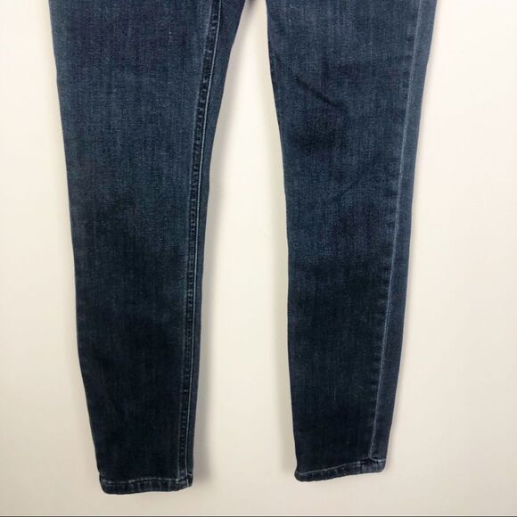 MADEWELL | Skinny Skinny Ankle High Riser Jeans Dark Denim Women’s Size 26 (2) - Picture 4 of 10